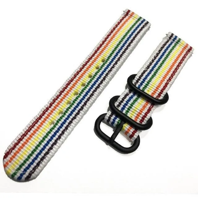 18/20/22mm Nato strap for Samsung Galaxy watch 46mm/42mm/Active 2 band Gear S3 Frontier/watch GT 2/Amazfit Bip bracelet