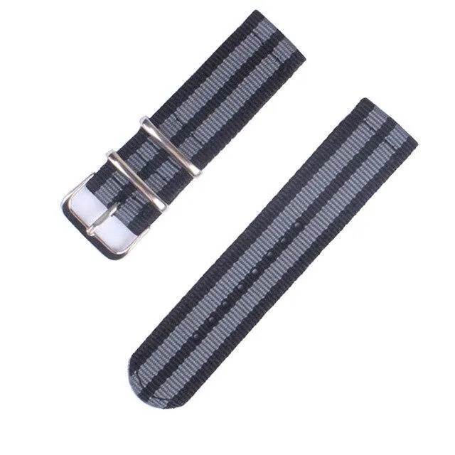 18/20/22mm Nato strap for Samsung Galaxy watch 46mm/42mm/Active 2 band Gear S3 Frontier/watch GT 2/Amazfit Bip bracelet