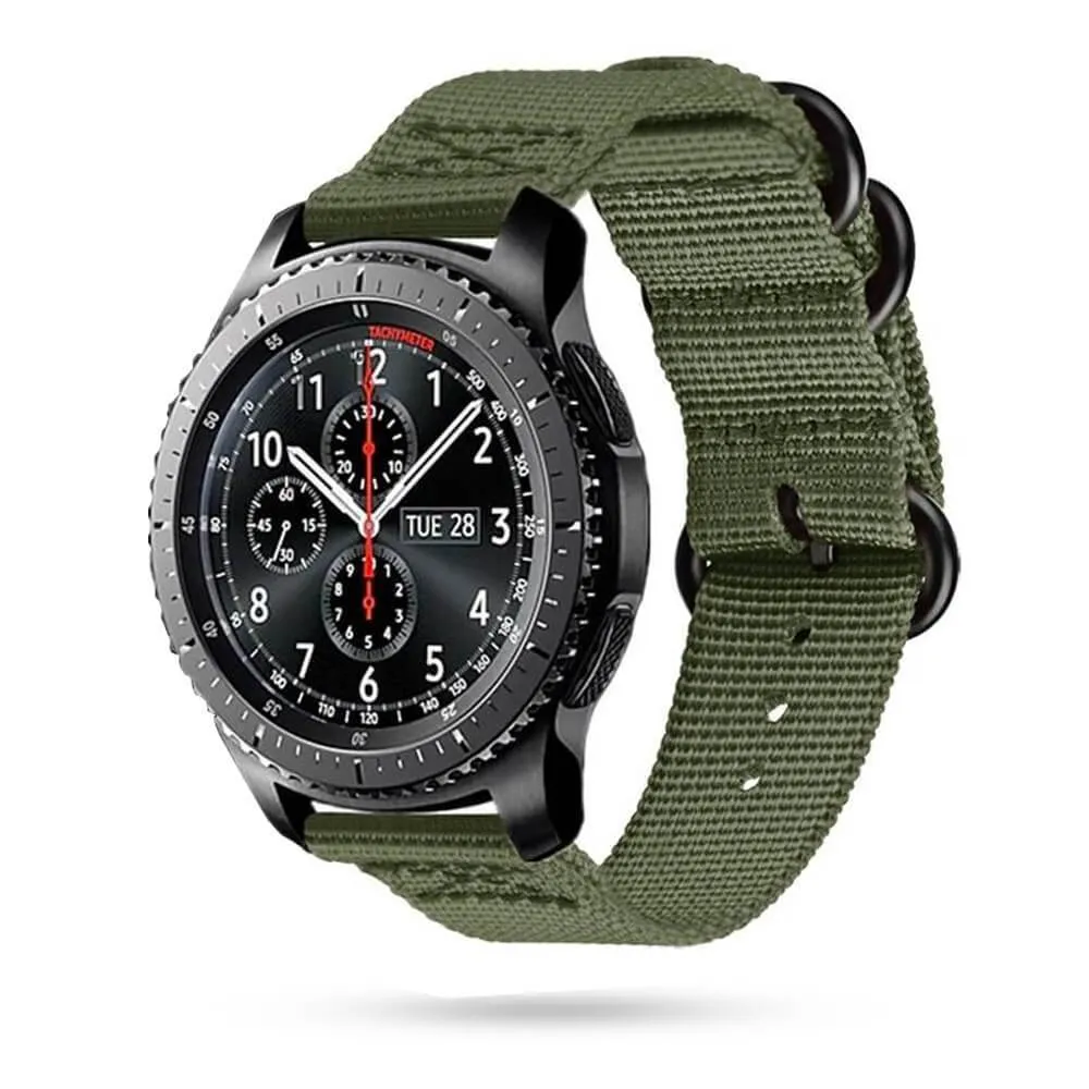 18/20/22mm Nato strap for Samsung Galaxy watch 46mm/42mm/Active 2 band Gear S3 Frontier/watch GT 2/Amazfit Bip bracelet