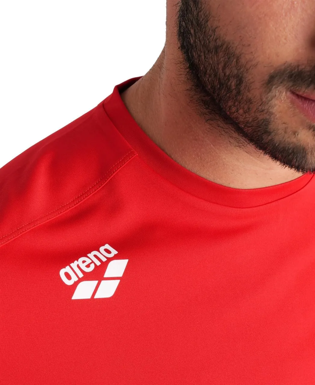 ARENA Team Unisex Solid T-Shirt Short Sleeve Crew Neck Regular Fit Workout Top Men's and Women's Quick Dry Active Tee