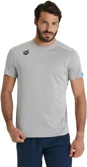 ARENA Team Unisex Solid T-Shirt Short Sleeve Crew Neck Regular Fit Workout Top Men's and Women's Quick Dry Active Tee
