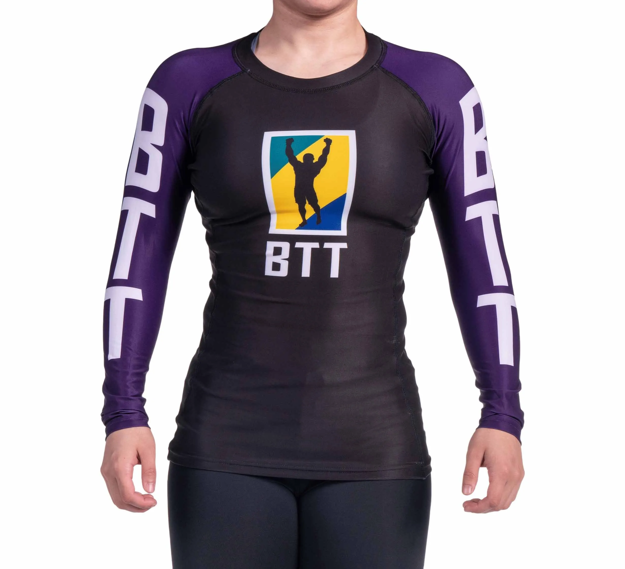 BTT Ranked Long Sleeve Womens Rashguard (NEW)