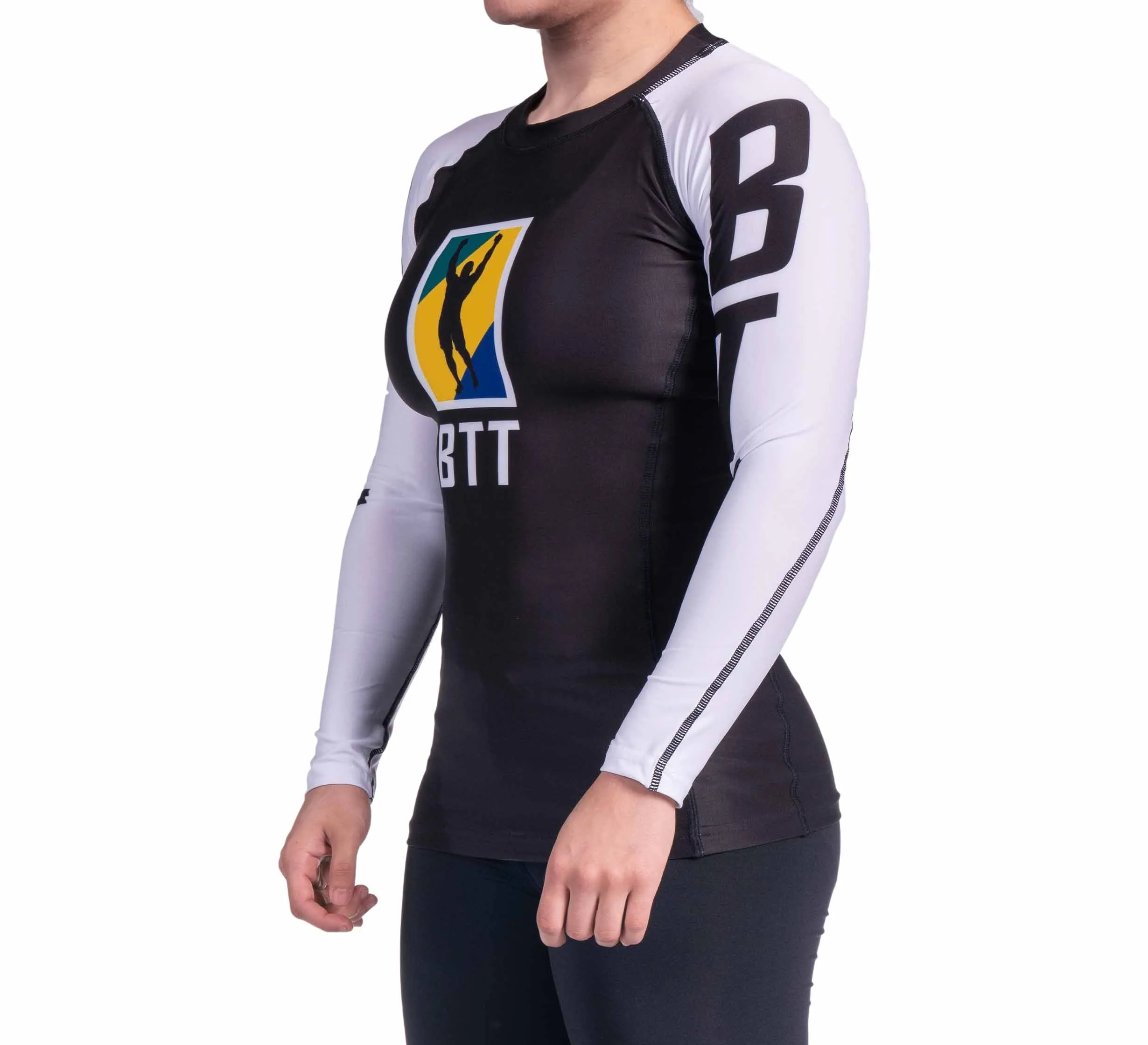 BTT Ranked Long Sleeve Womens Rashguard (NEW)