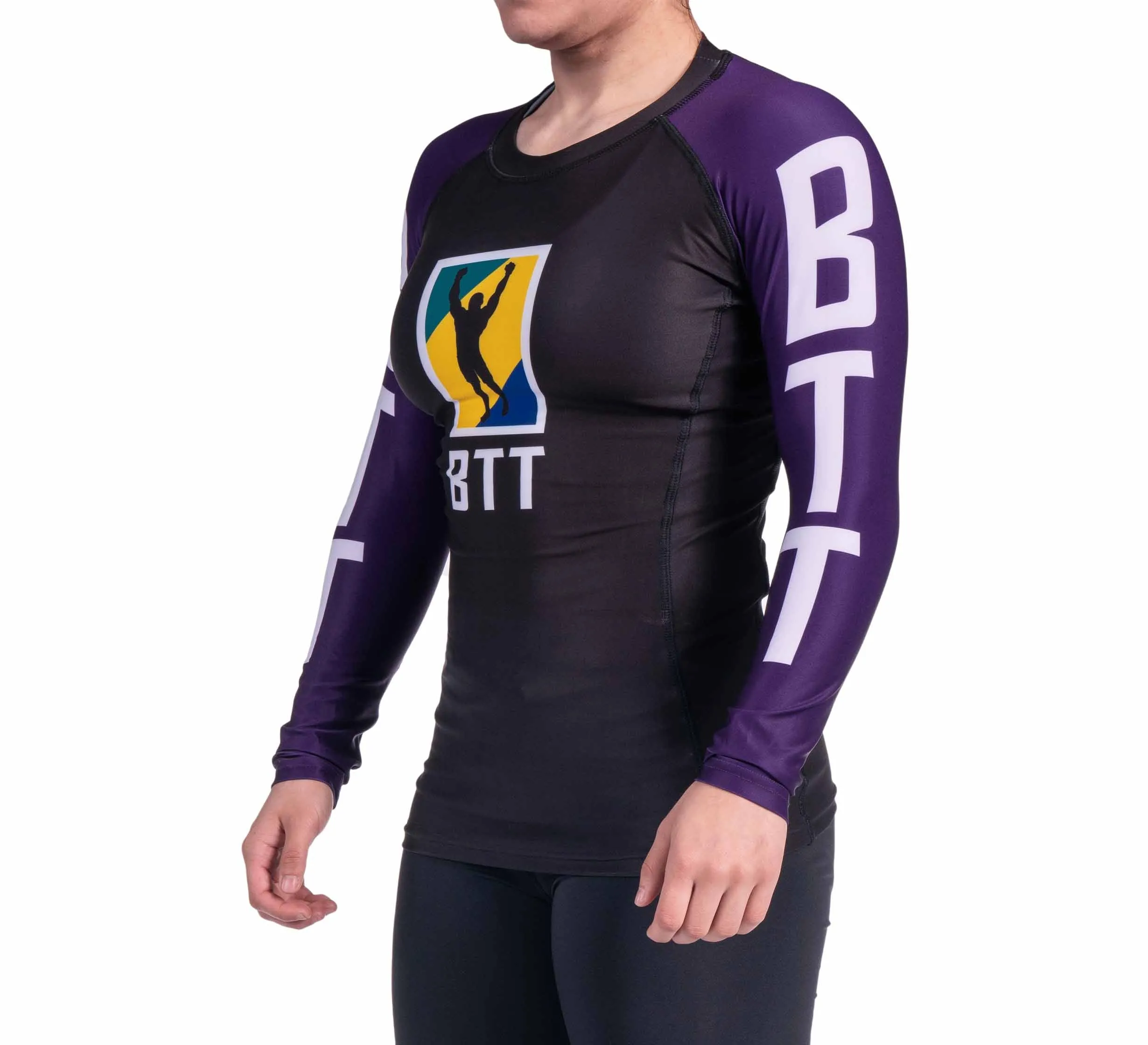 BTT Ranked Long Sleeve Womens Rashguard (NEW)
