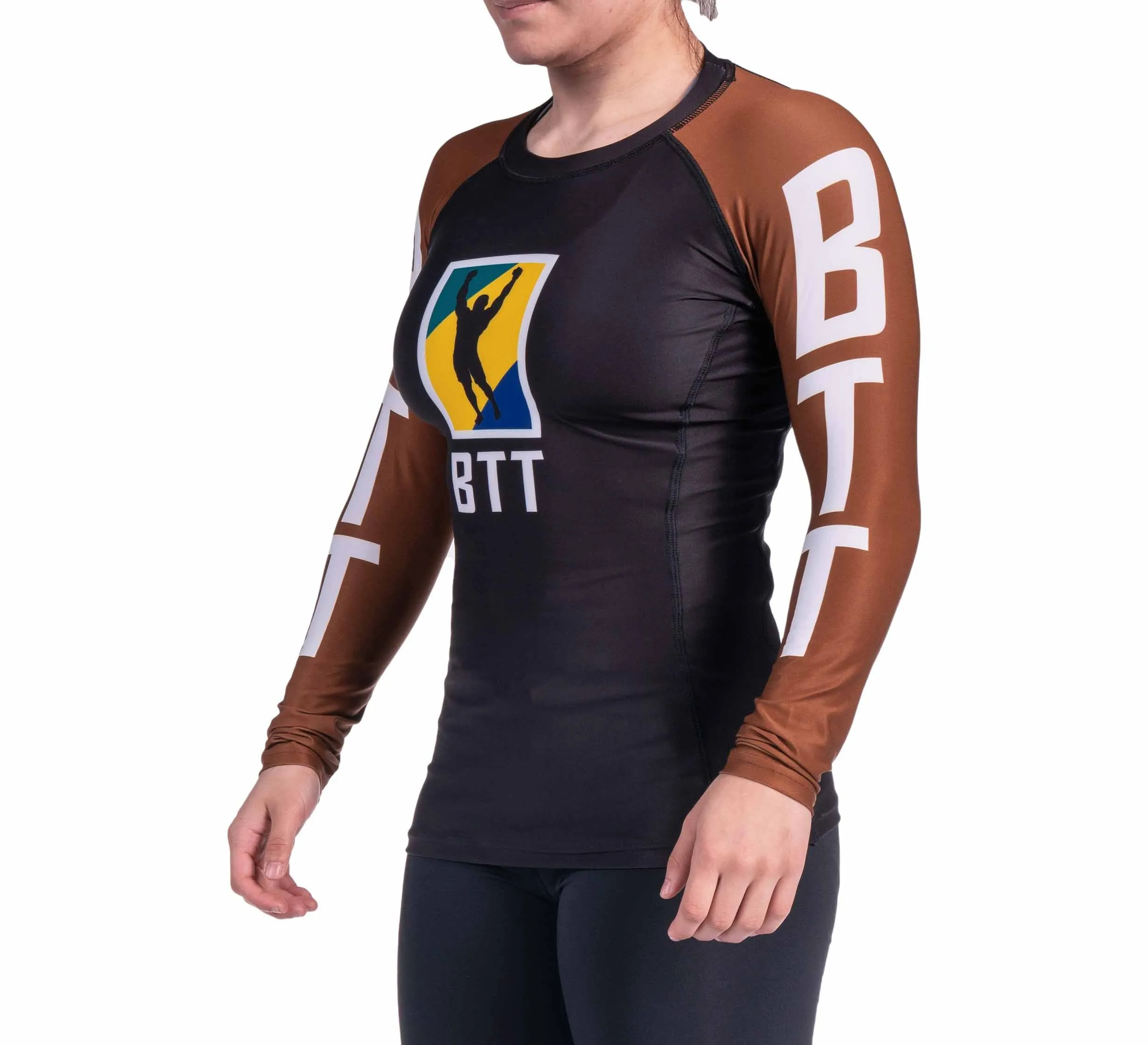 BTT Ranked Long Sleeve Womens Rashguard (NEW)