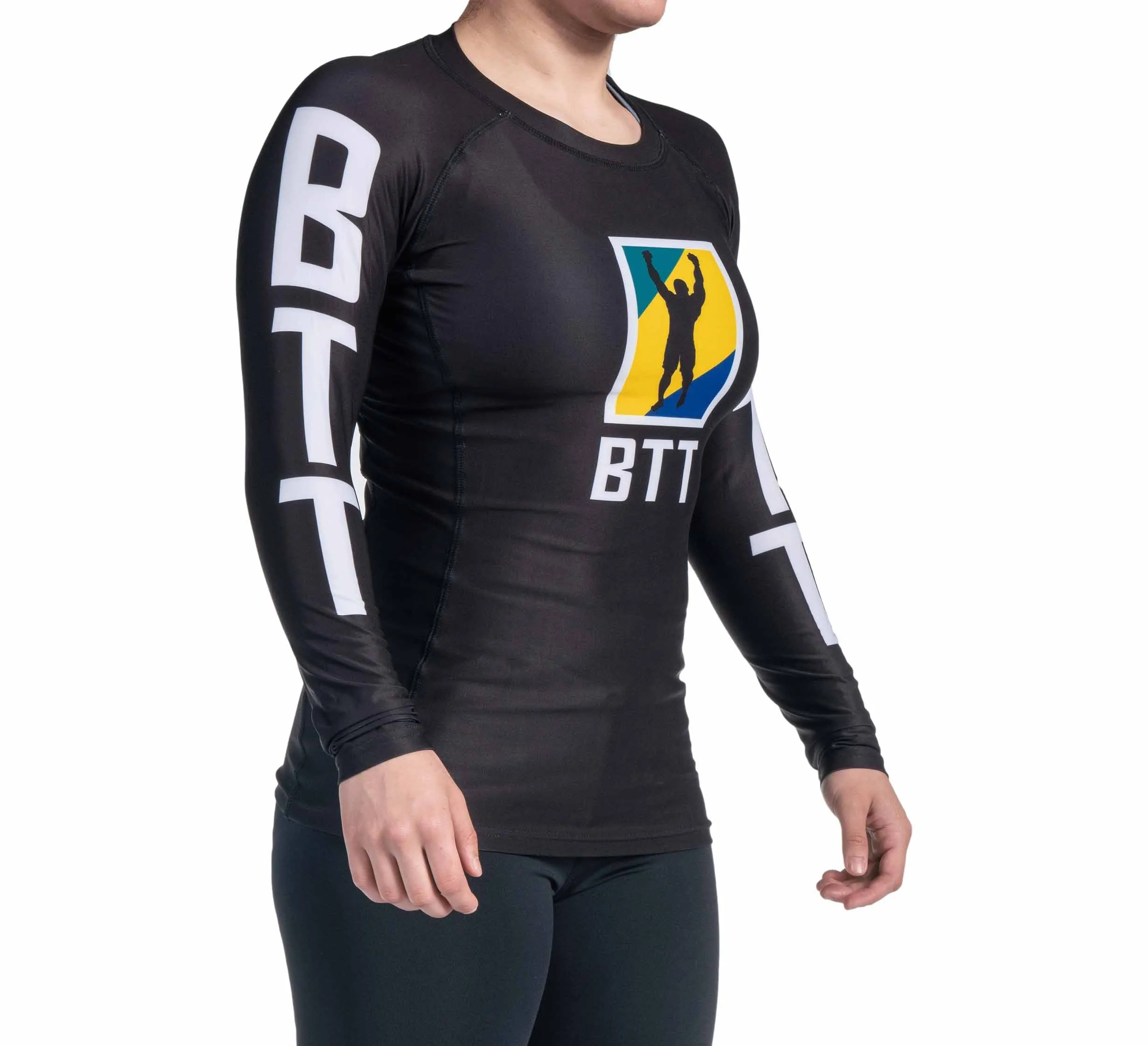BTT Ranked Long Sleeve Womens Rashguard (NEW)