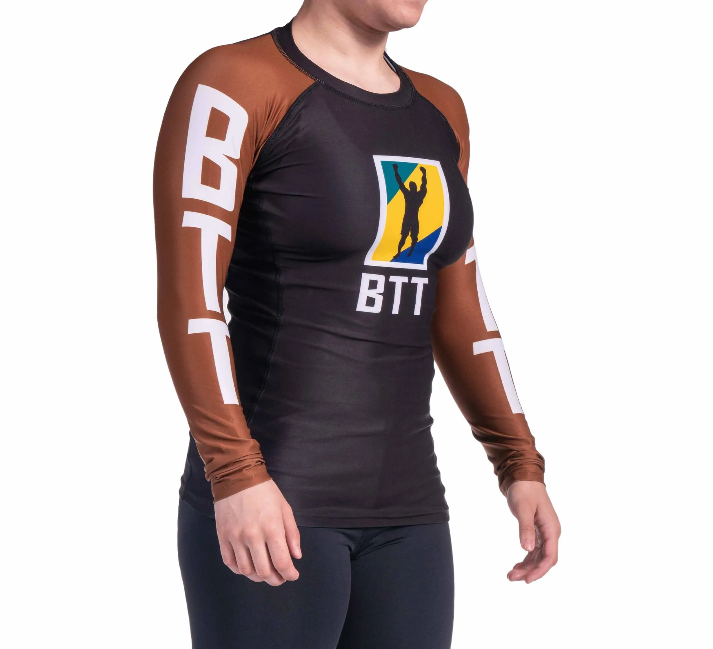BTT Ranked Long Sleeve Womens Rashguard (NEW)