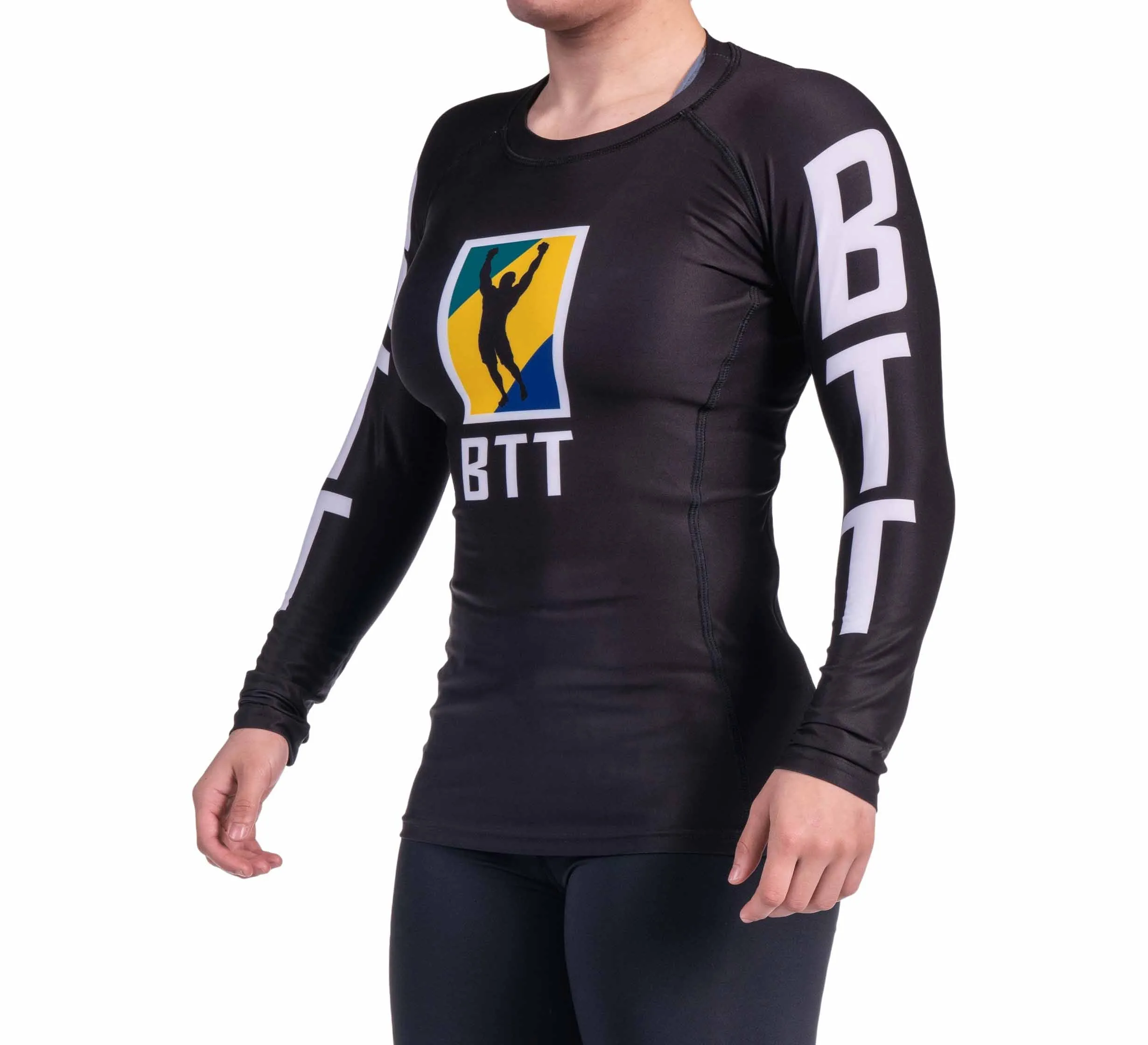 BTT Ranked Long Sleeve Womens Rashguard (NEW)