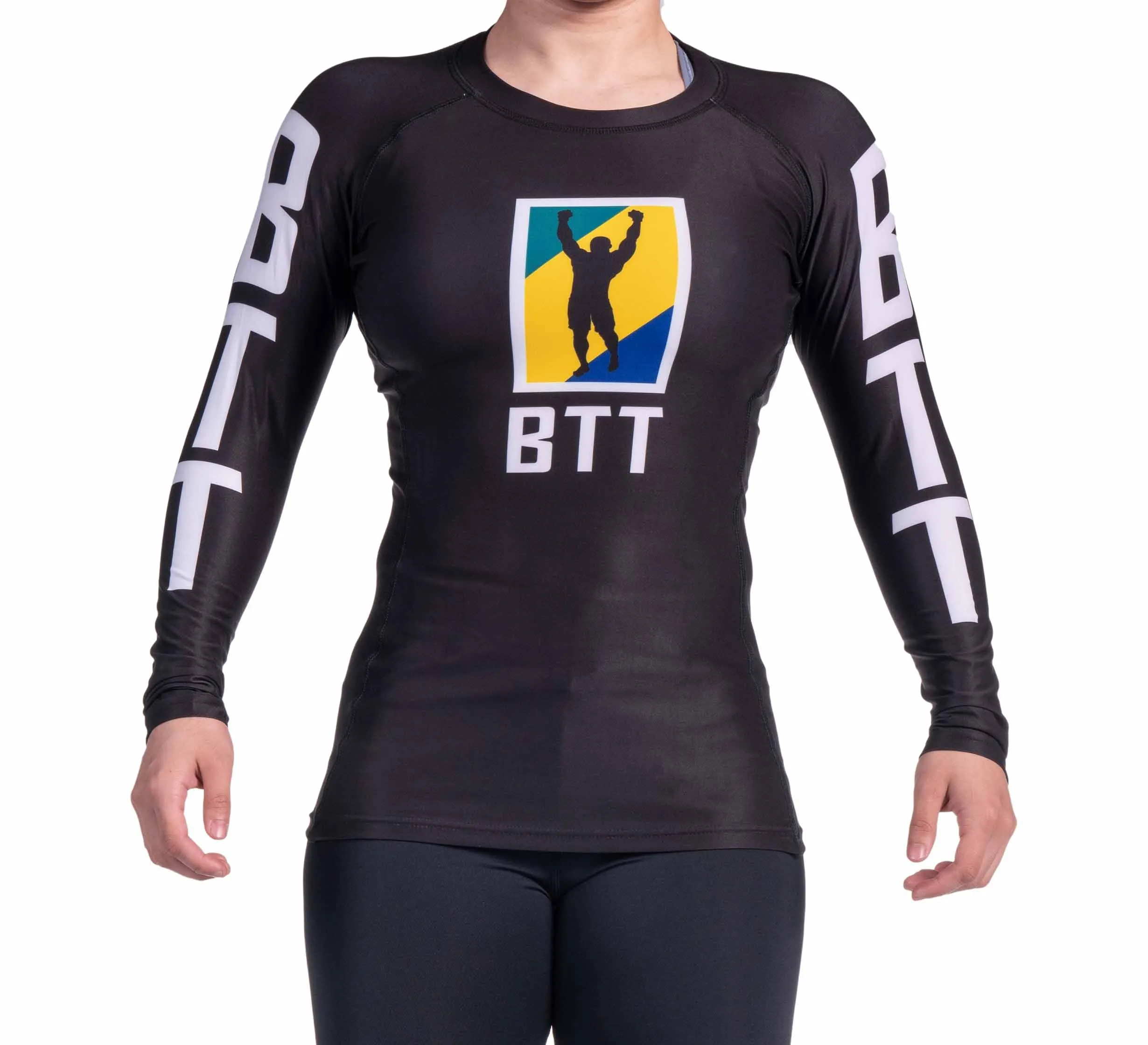 BTT Ranked Long Sleeve Womens Rashguard (NEW)