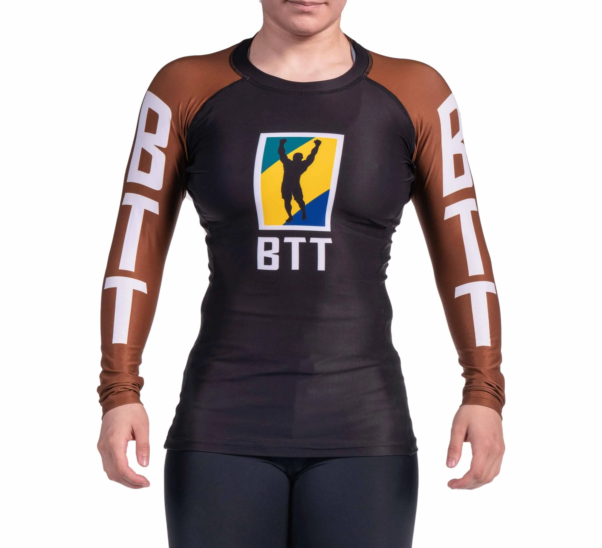 BTT Ranked Long Sleeve Womens Rashguard (NEW)