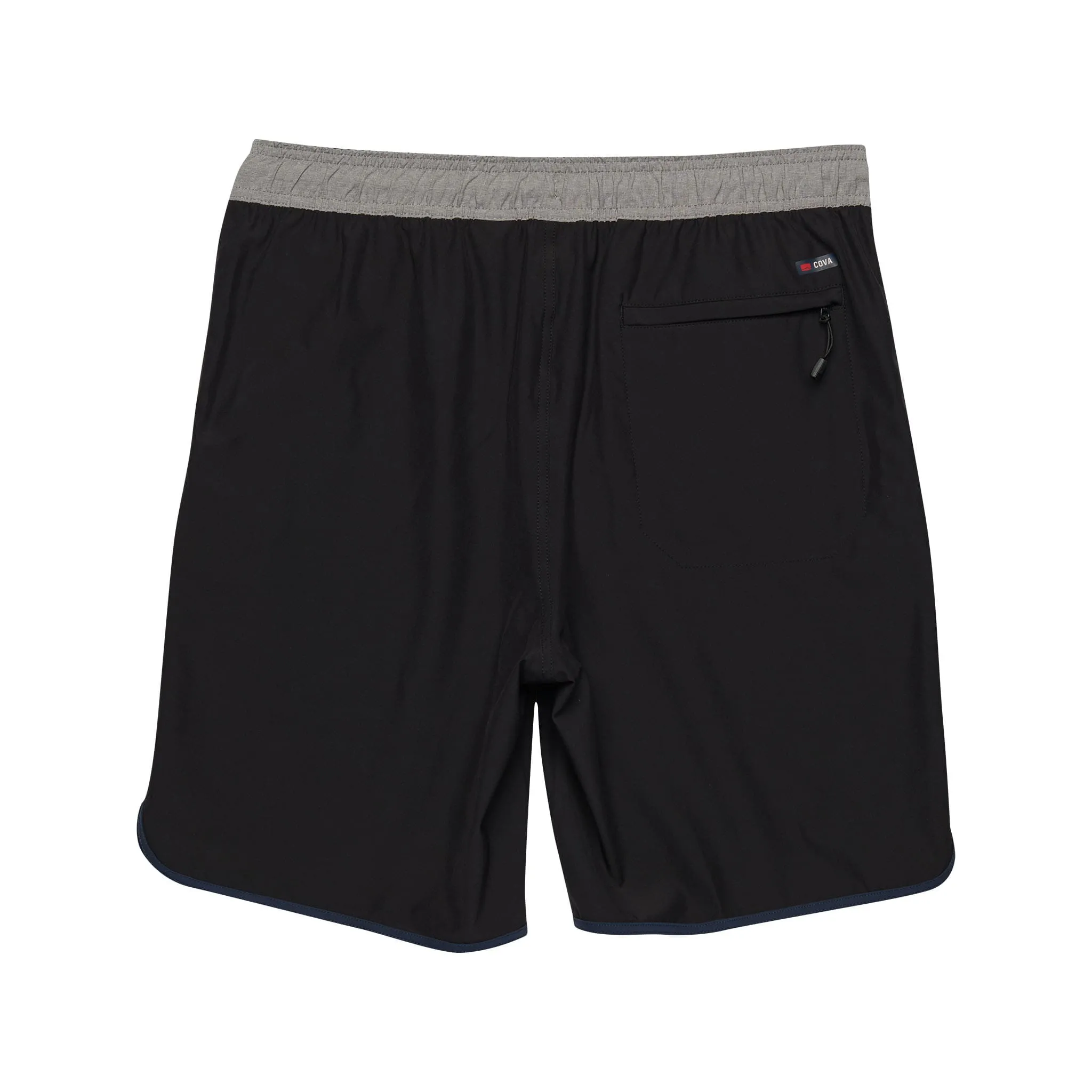CROSSOVER ELASTIC WAIST SHORT