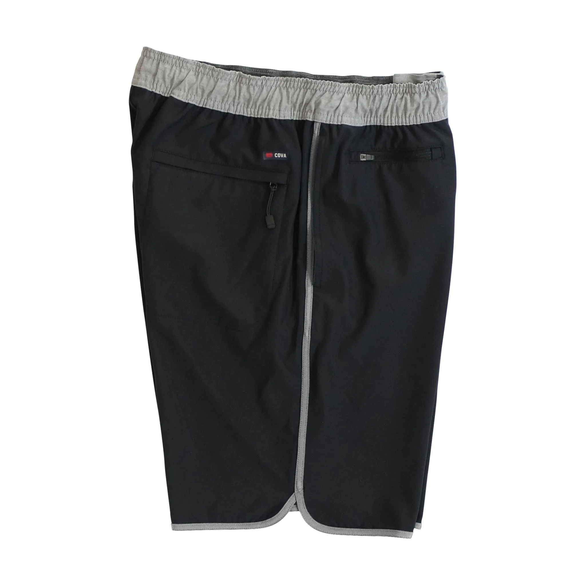 CROSSOVER ELASTIC WAIST SHORT