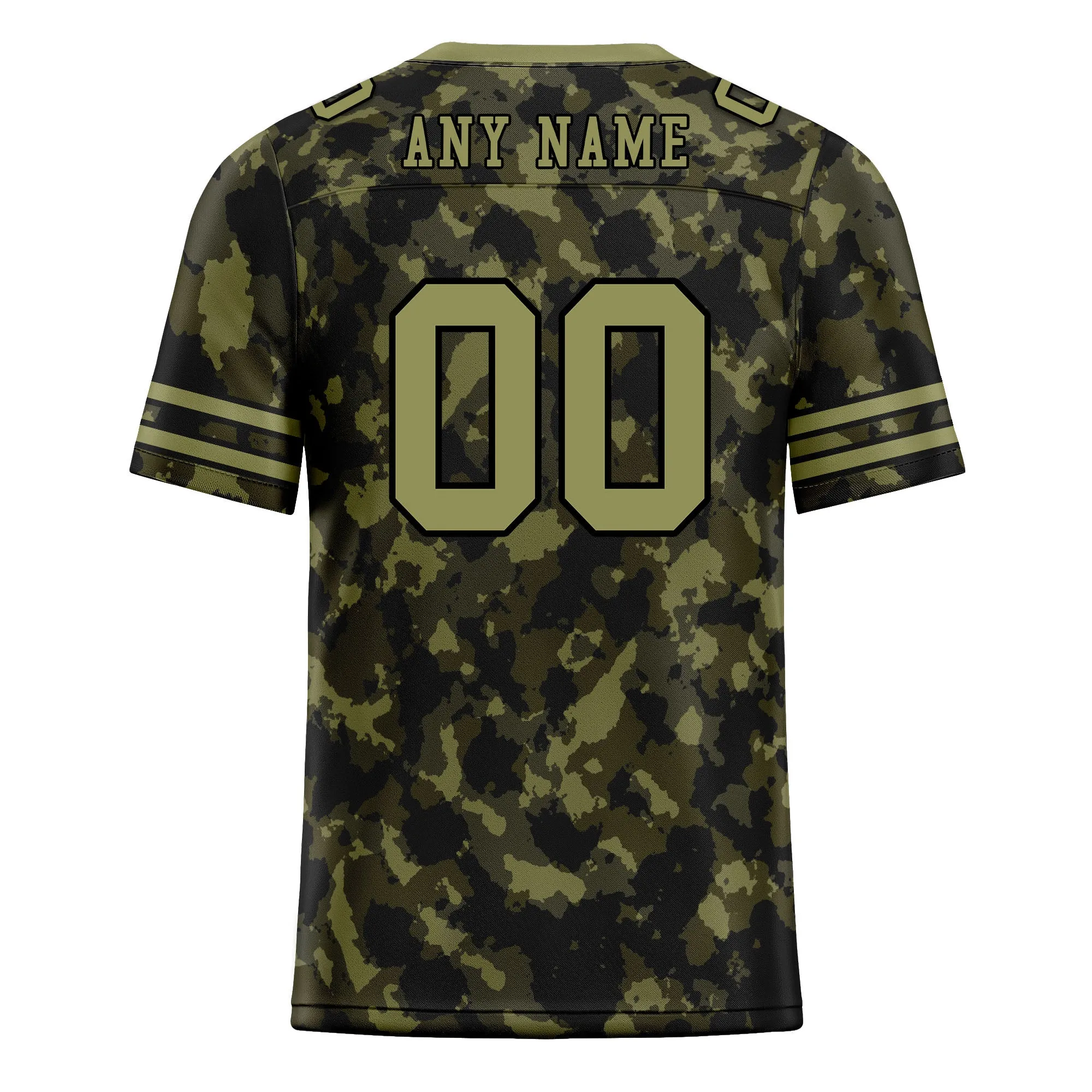 Custom Camo Personalized Authentic Football Jersey FBJ02-D06111