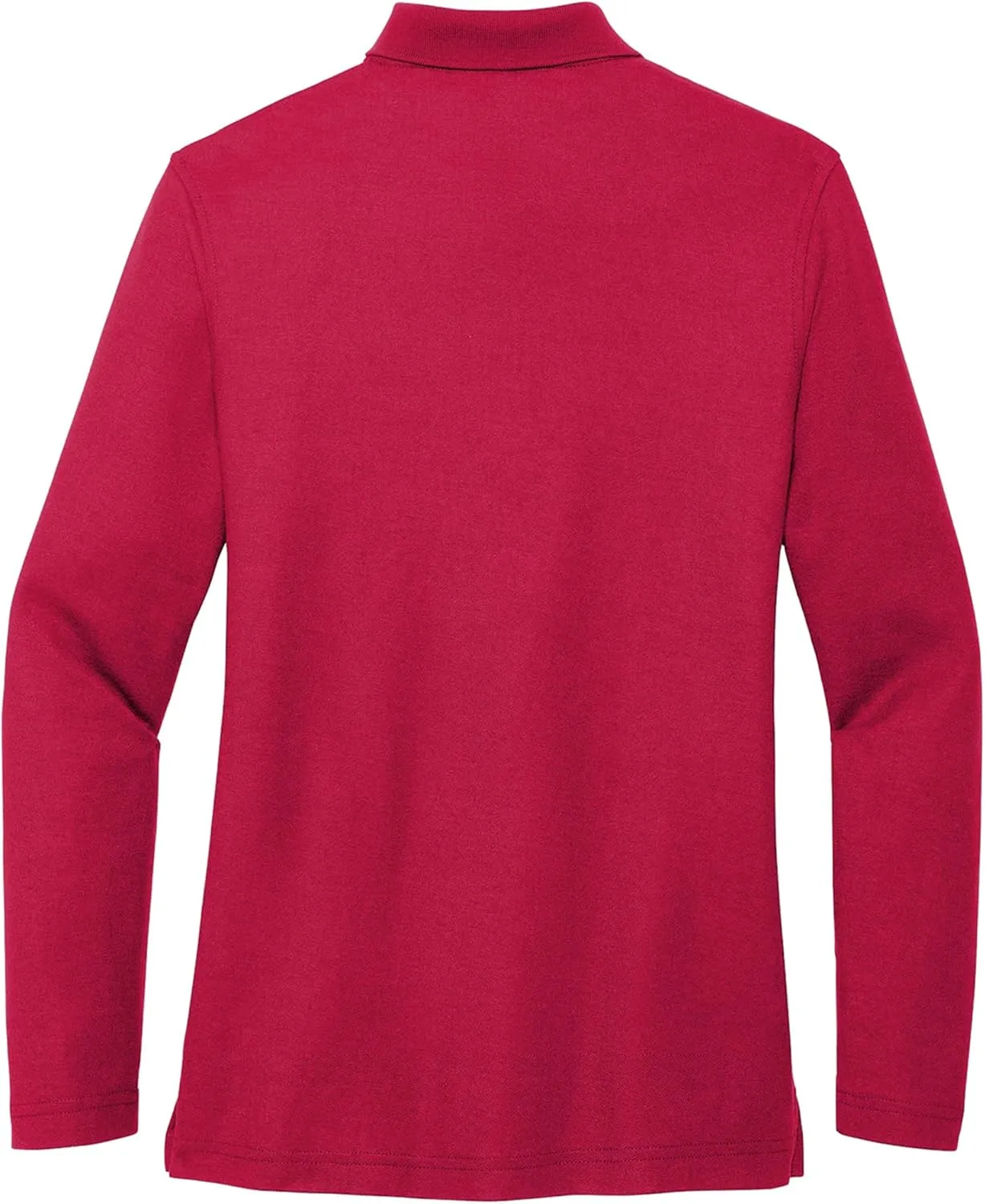Custom Embroidered Long Sleeve Polo Shirt for Women Personalized Embroidery Text Name