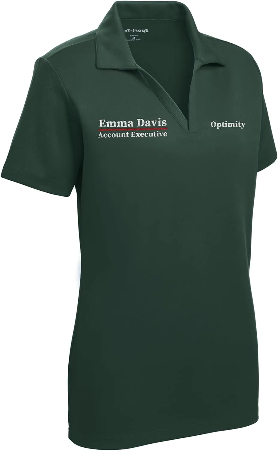 Custom Embroidered Polo Shirts for Women Personalized Embroidery Add Your Text Name