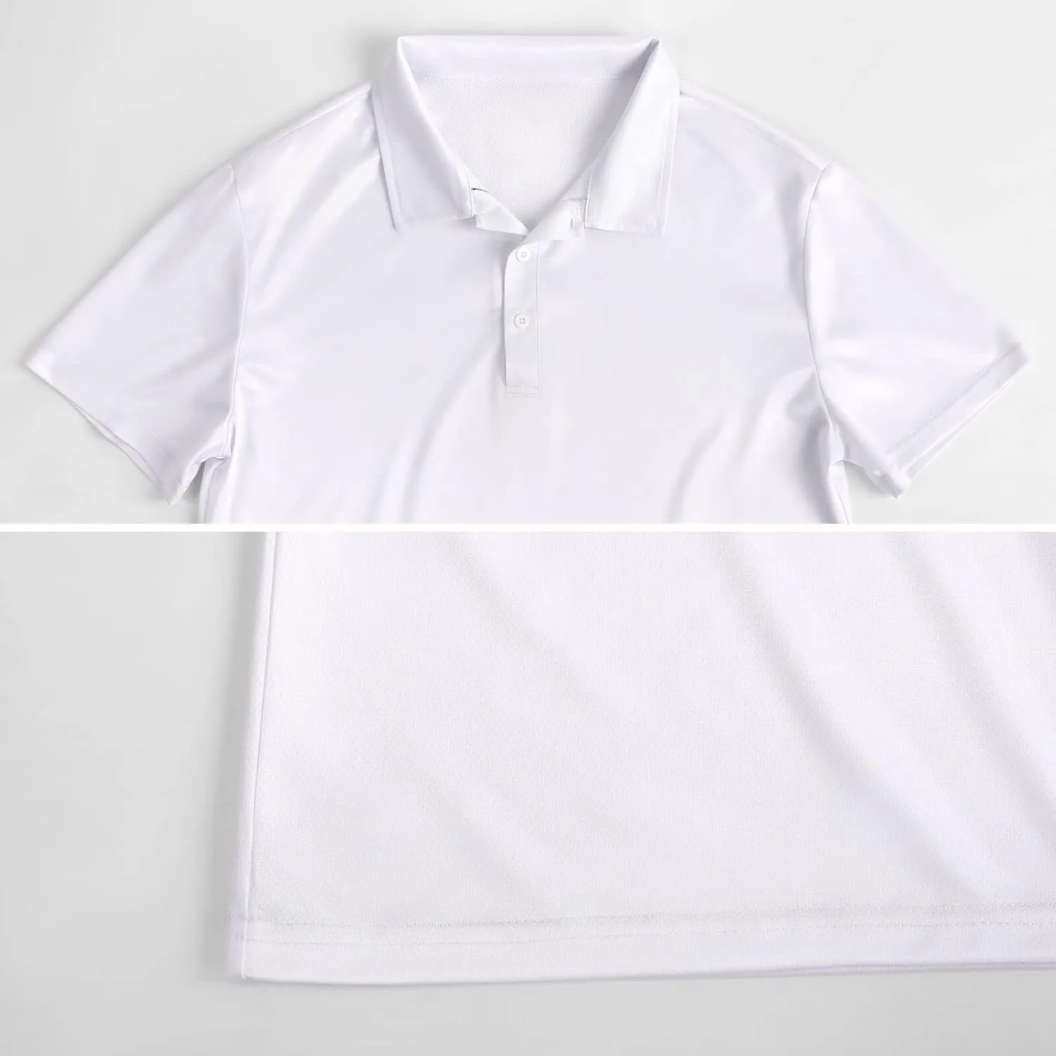 Custom Golf Polo T Shirts for Men Design Your Own Personalized Customized Dog Face Short Sleeve T Shirt with Photo Text