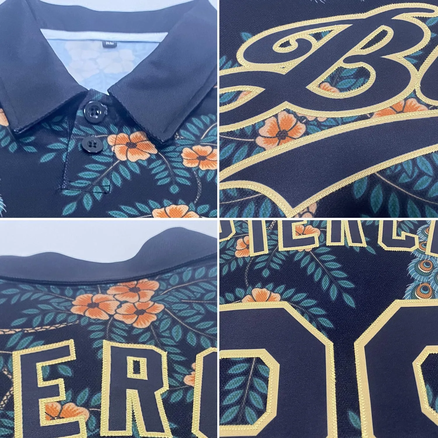 Custom Mens Golf Polo Shirt Personalized Tennis Shirts Two Button Boys Bowling Jersey Sports Pullover Shirts