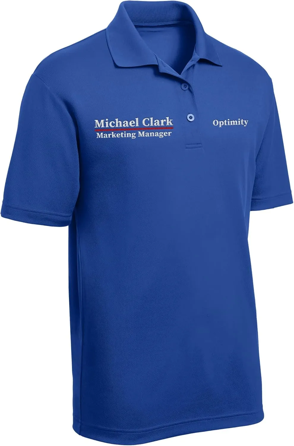 Custom Polo Shirt for Men Personalized Embroidered Short Sleeve Polo Golf Shirt Add Your Text Name