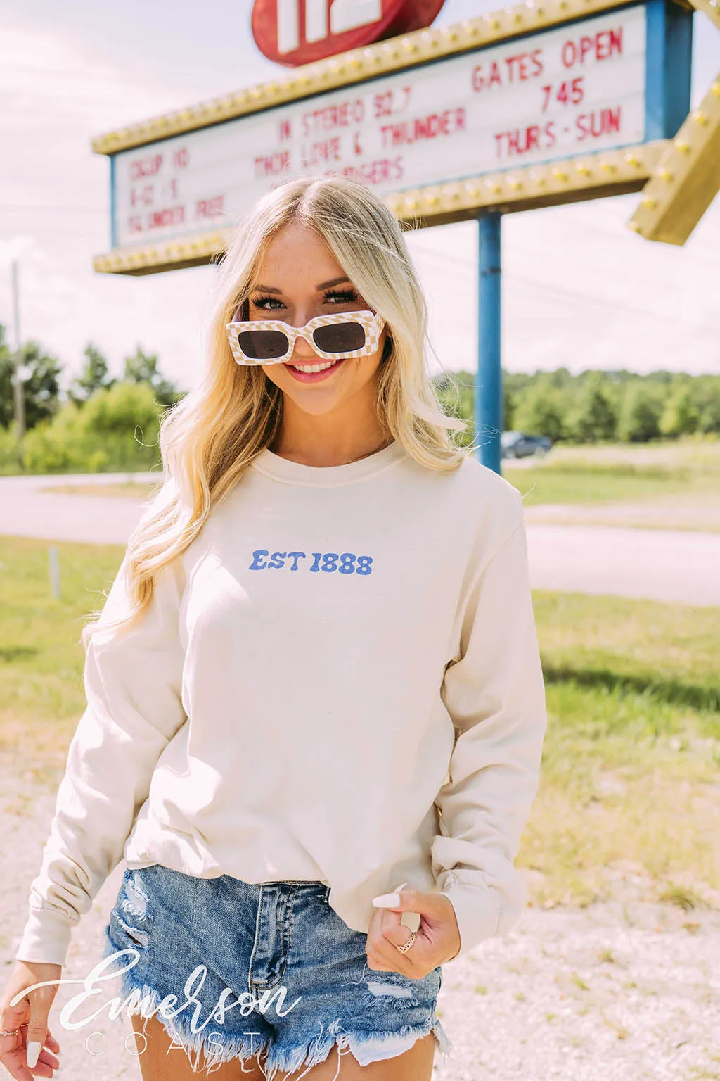 Delta Delta Delta PR With Love Long Sleeve Tee