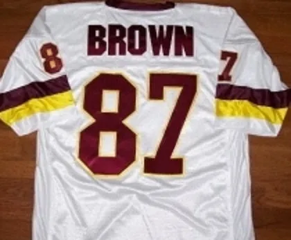Downtown Charlie Brown Washington Redskins Throwback Football Jersey