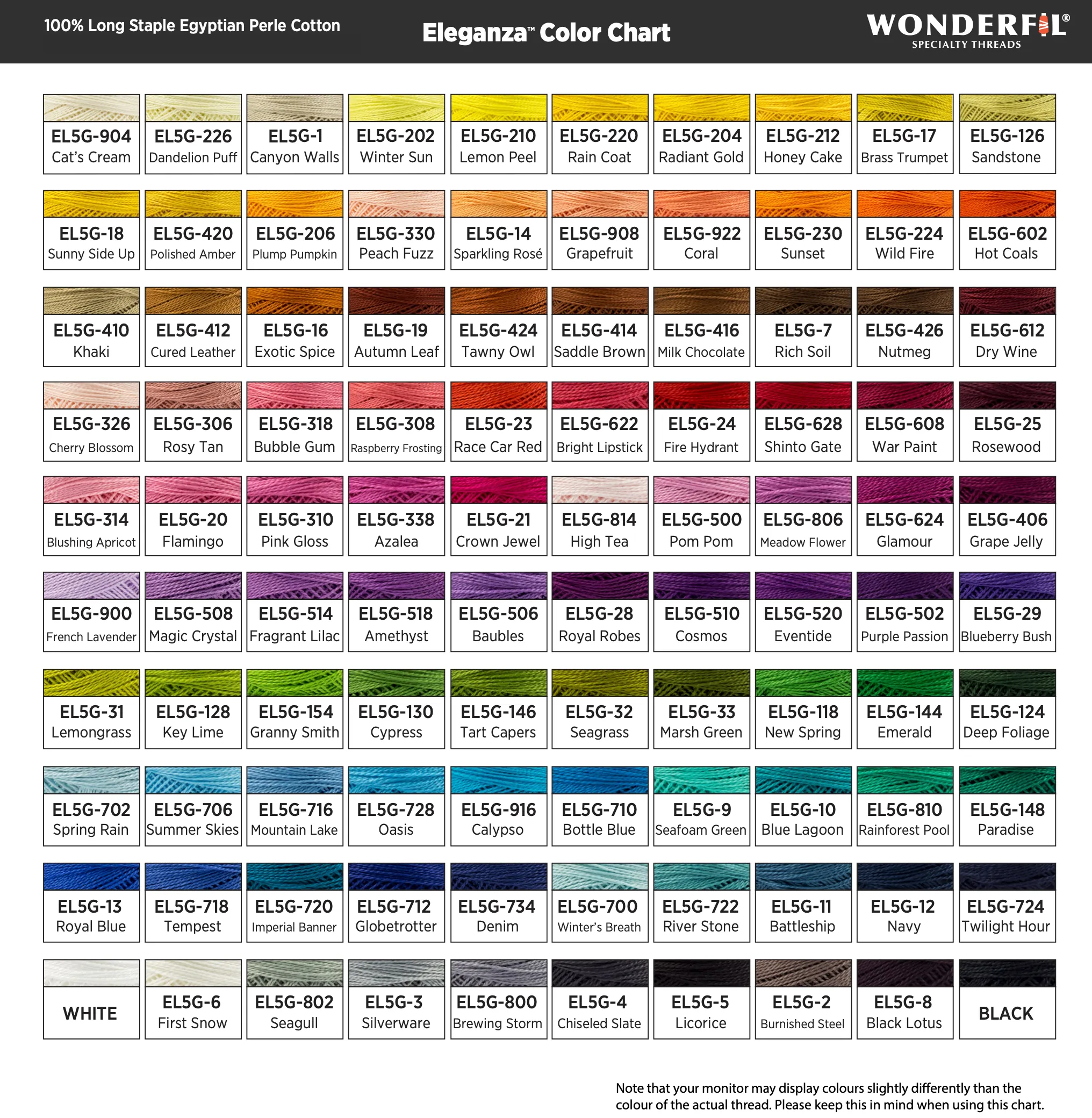 Eleganza #8 Perle Cotton by WonderFil | EL5G-25 Rosewood | 5 grams