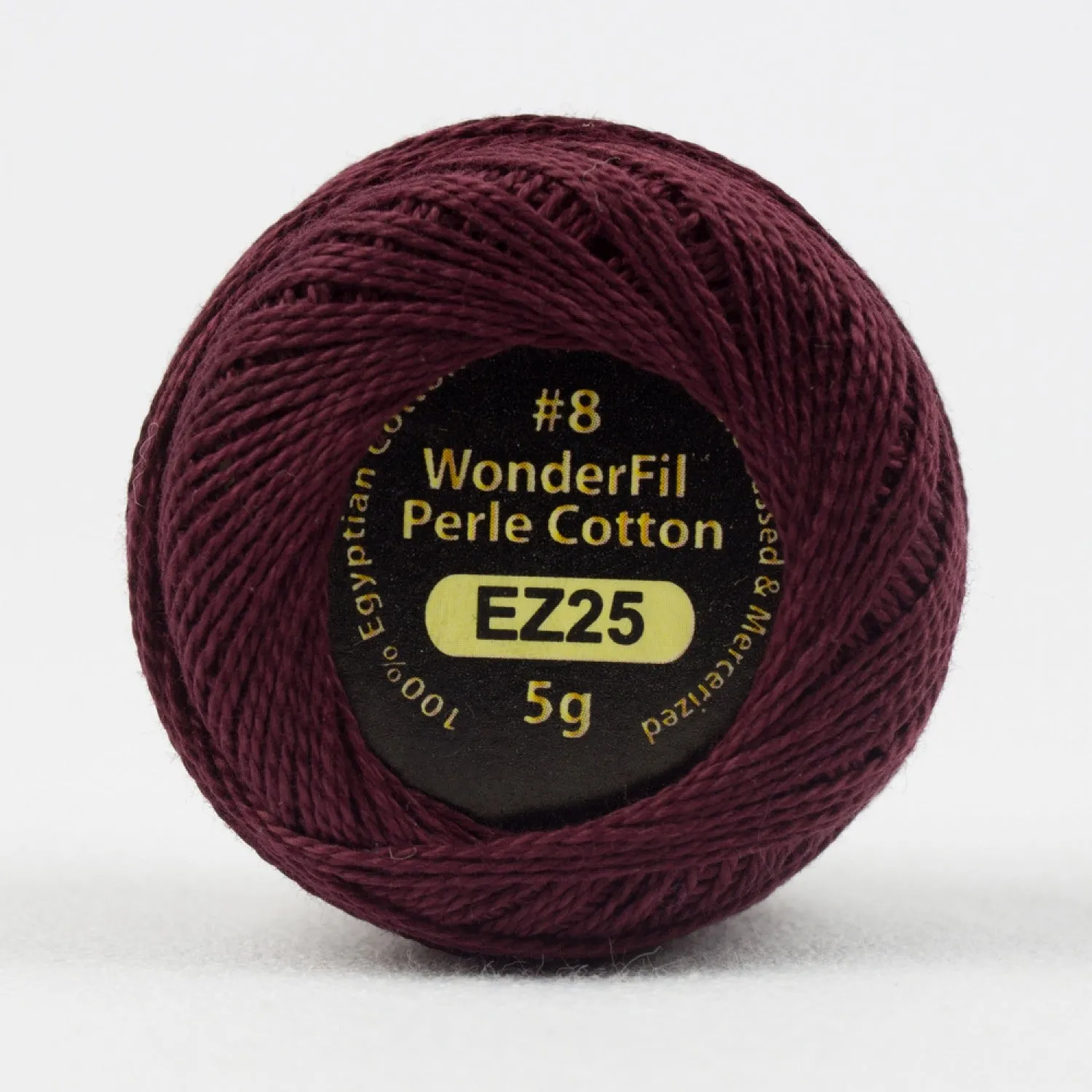 Eleganza #8 Perle Cotton by WonderFil | EL5G-25 Rosewood | 5 grams