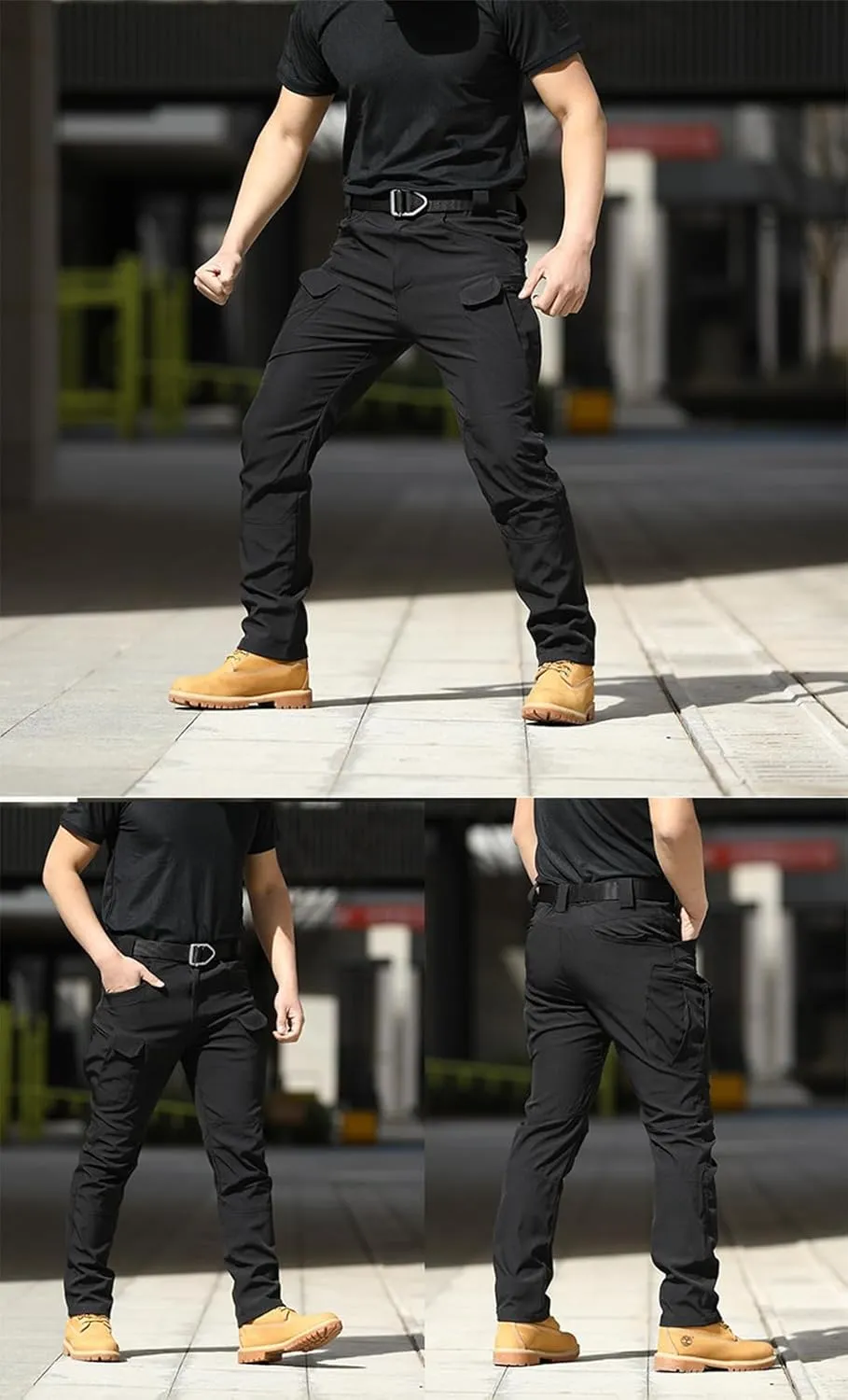 Flexcamo Tactical Waterproof Cargo Pants for Men