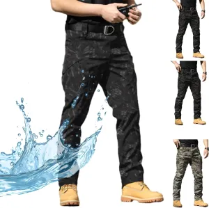 Flexcamo Tactical Waterproof Cargo Pants for Men