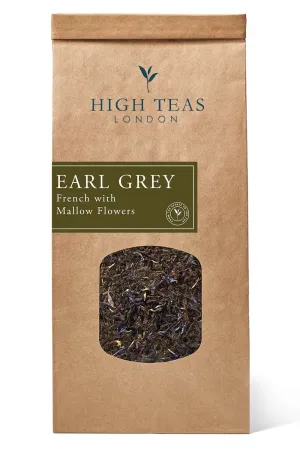 French Earl Grey - With Blue Mallow Flowers