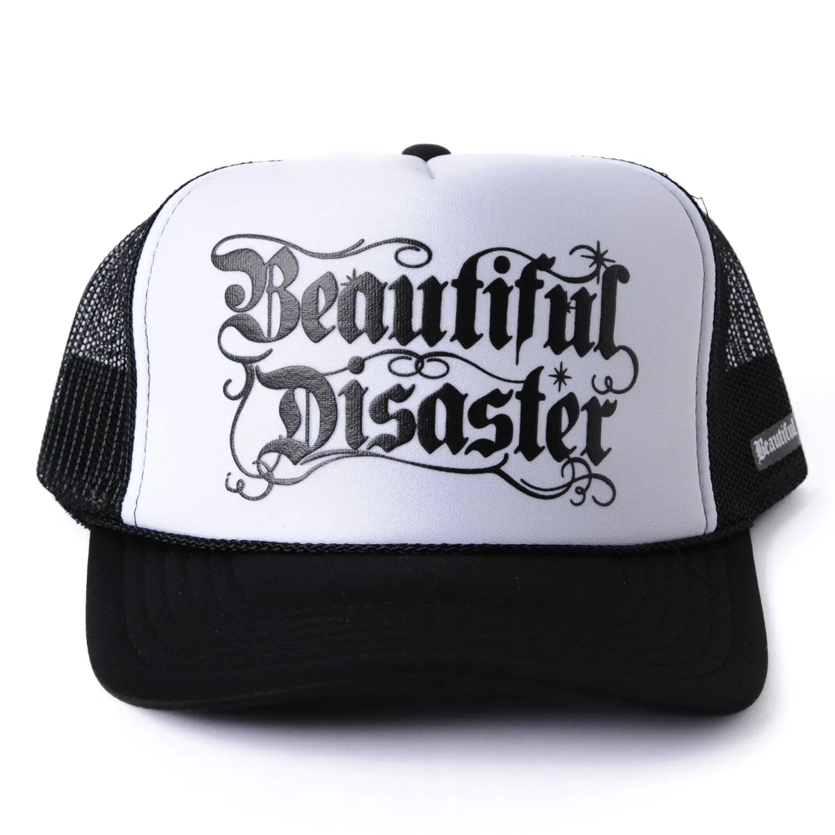Golden Goddess Trucker Hat - Wht/Black
