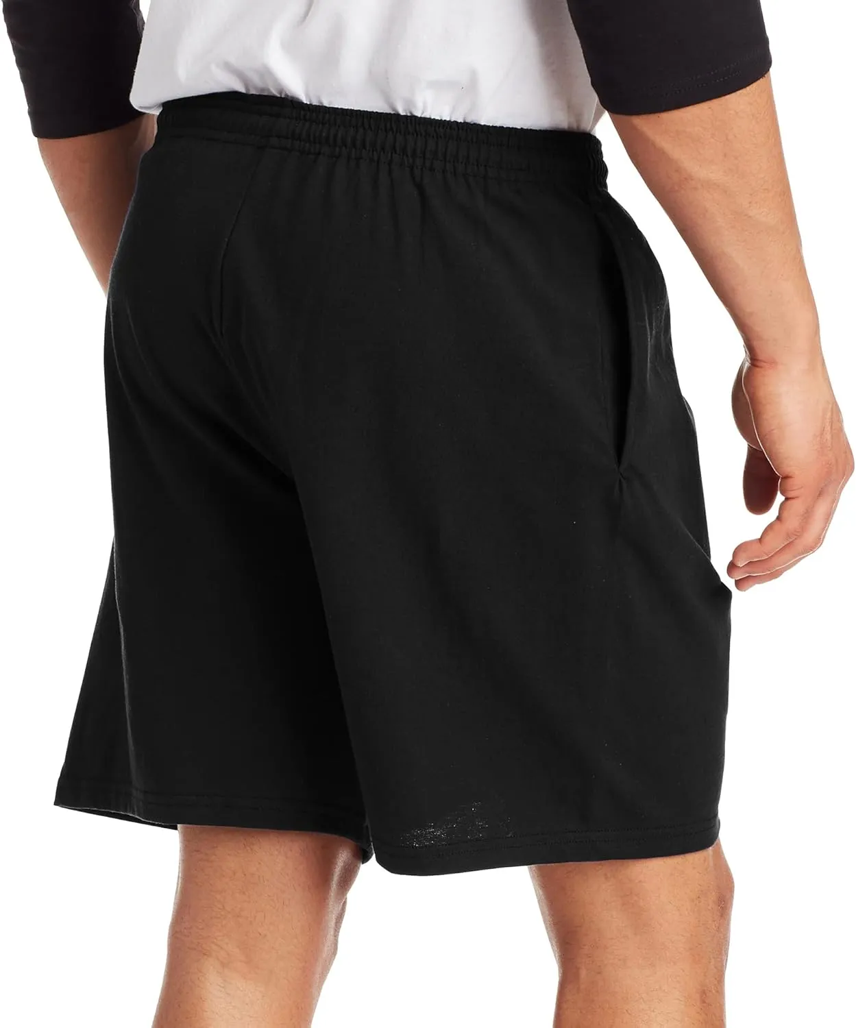 Hanes Men's Jersey Cotton Short with Pocket