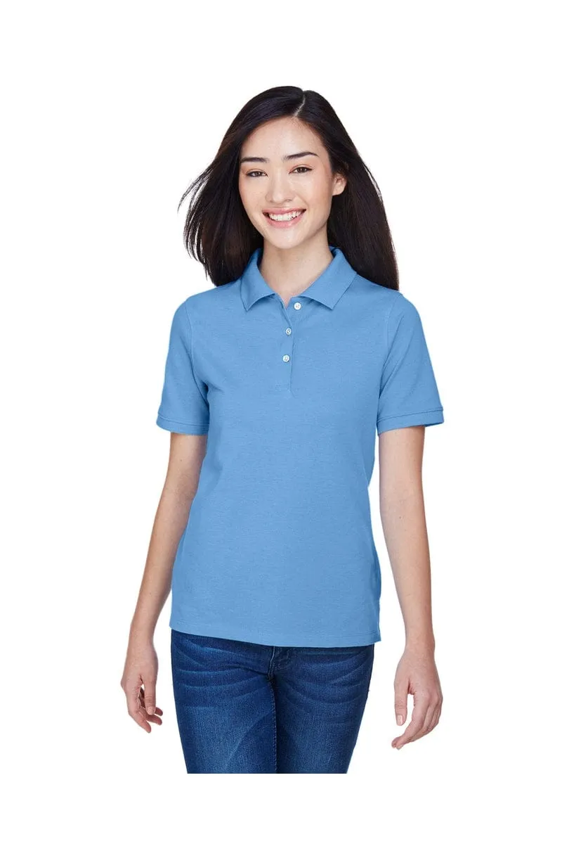 Harriton M265W: Ladies' 5.6 oz. Easy Blend(tm) Polo