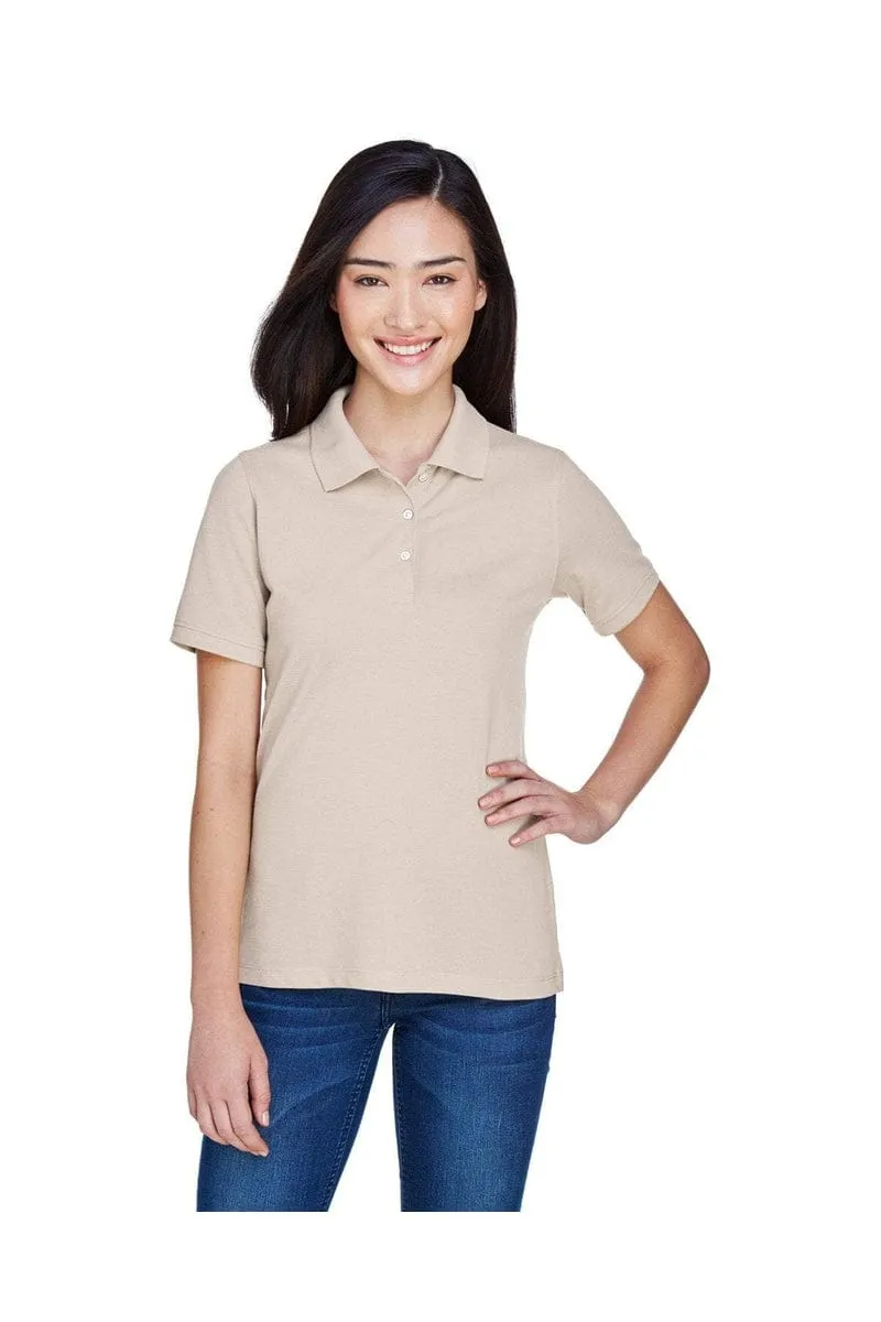 Harriton M265W: Ladies' 5.6 oz. Easy Blend(tm) Polo
