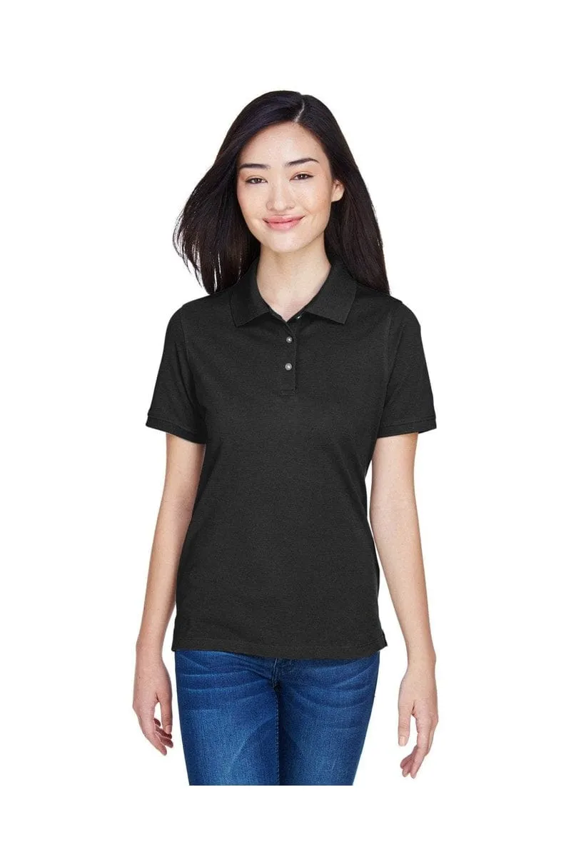 Harriton M265W: Ladies' 5.6 oz. Easy Blend(tm) Polo
