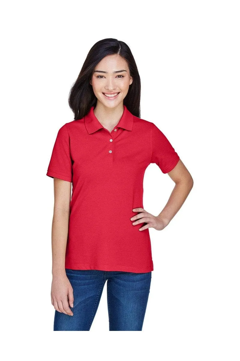 Harriton M265W: Ladies' 5.6 oz. Easy Blend(tm) Polo