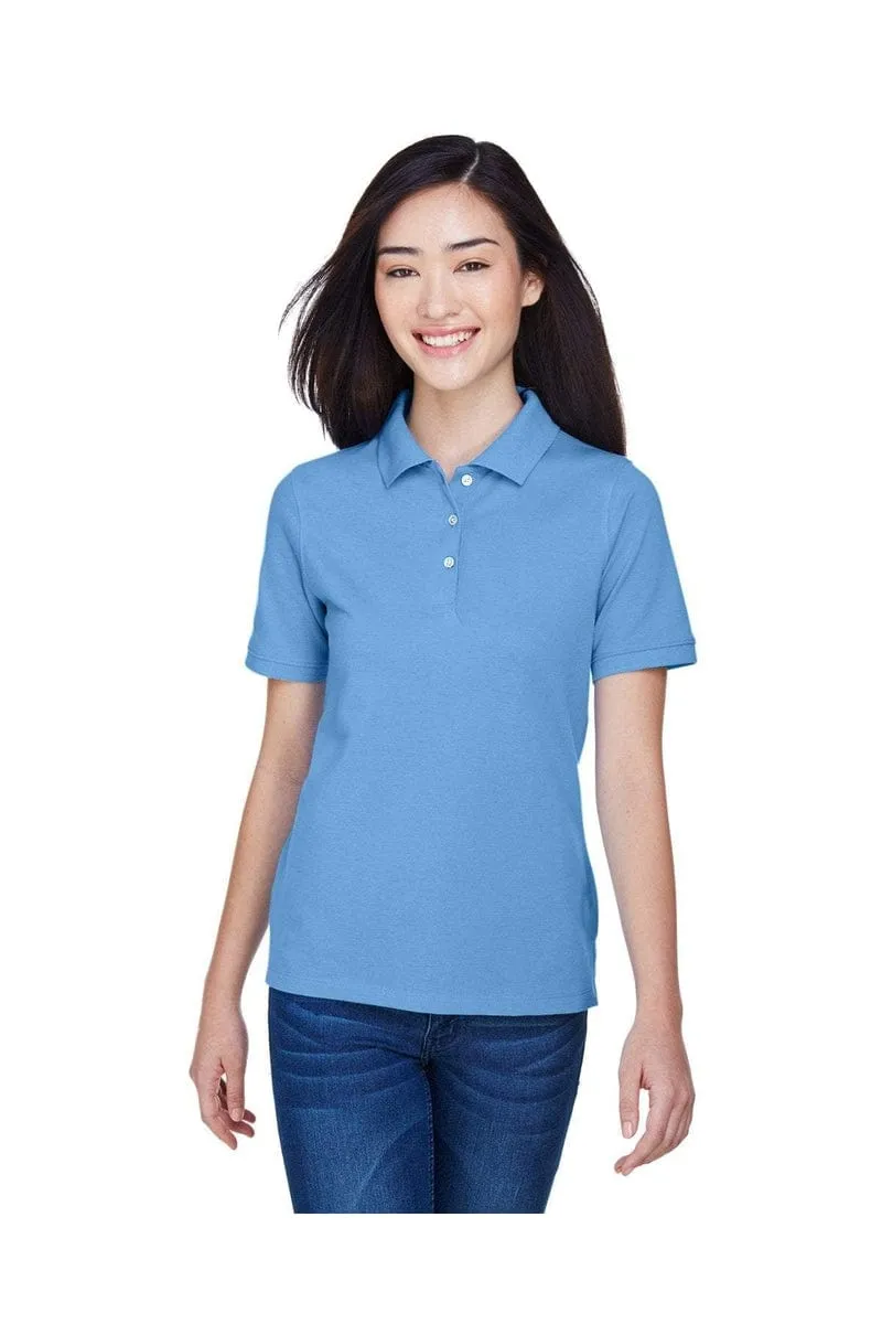 Harriton M265W: Ladies' 5.6 oz. Easy Blend(tm) Polo