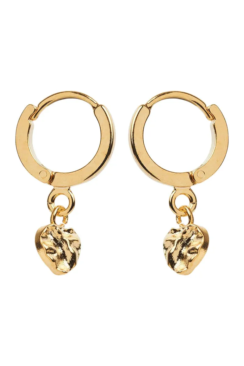 Heritage Earring - Gold Drop