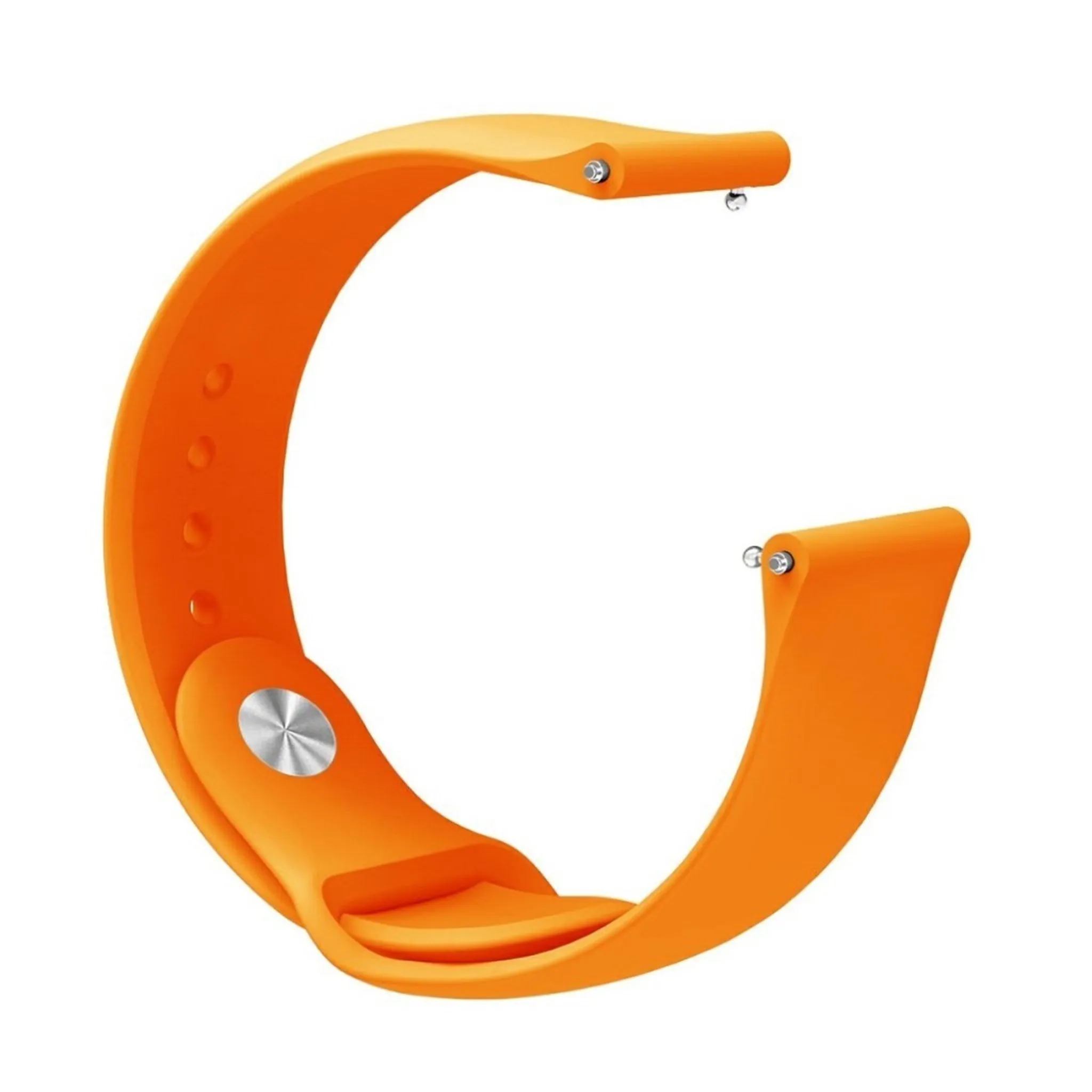 Huawei Watch GT / Magic elegant silicone watch band - Orange