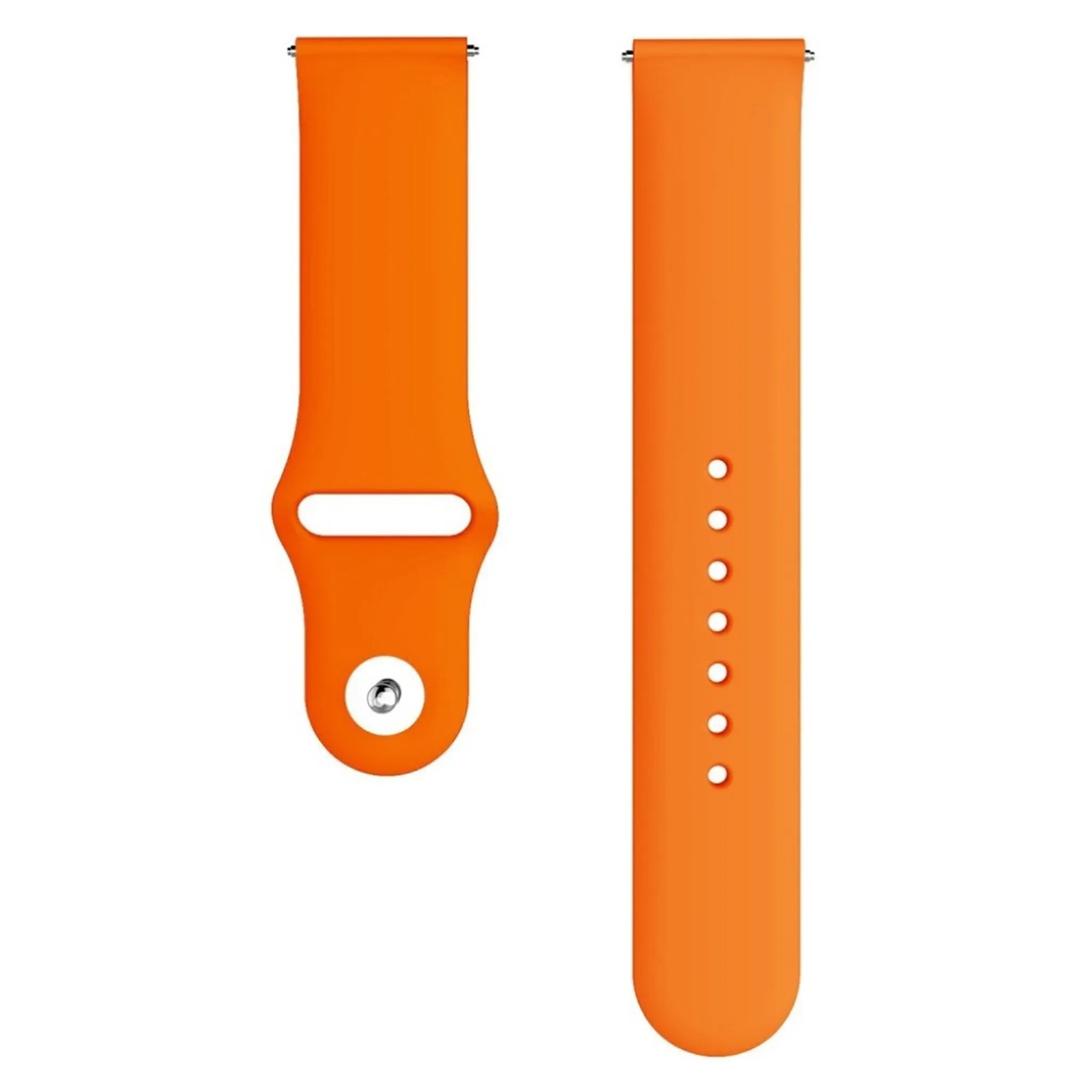 Huawei Watch GT / Magic elegant silicone watch band - Orange