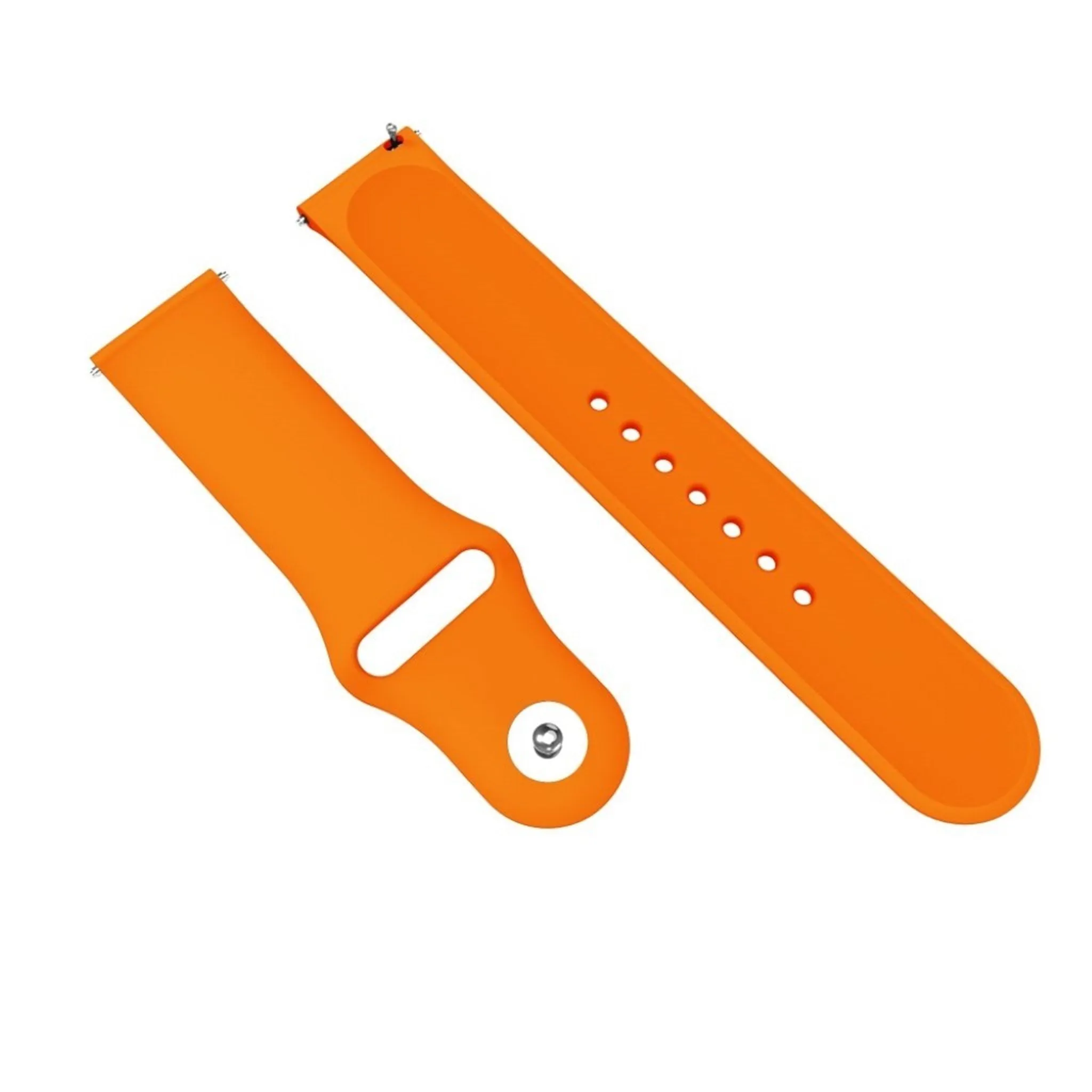 Huawei Watch GT / Magic elegant silicone watch band - Orange
