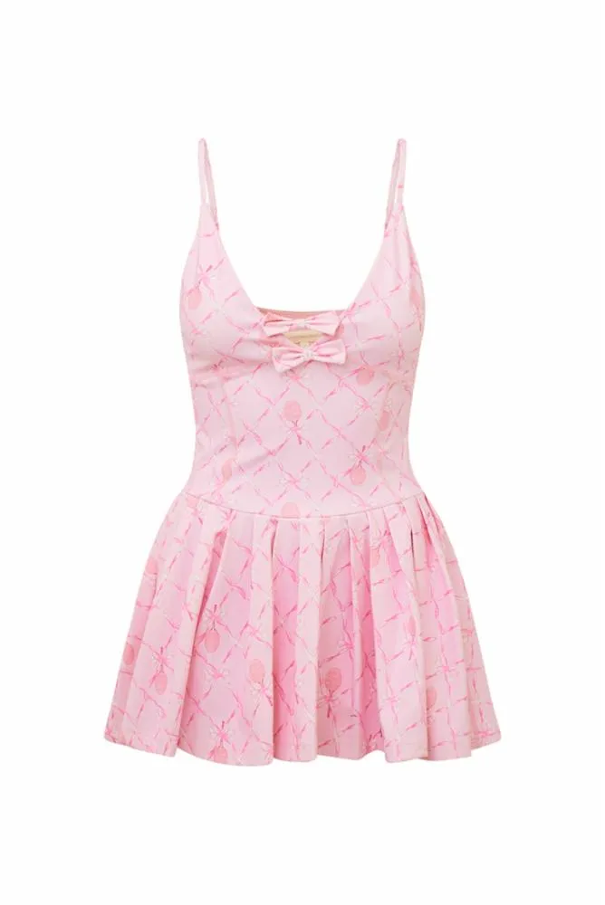 Hubert Active Dress - Candy Lipstick [LoveShackFancy]
