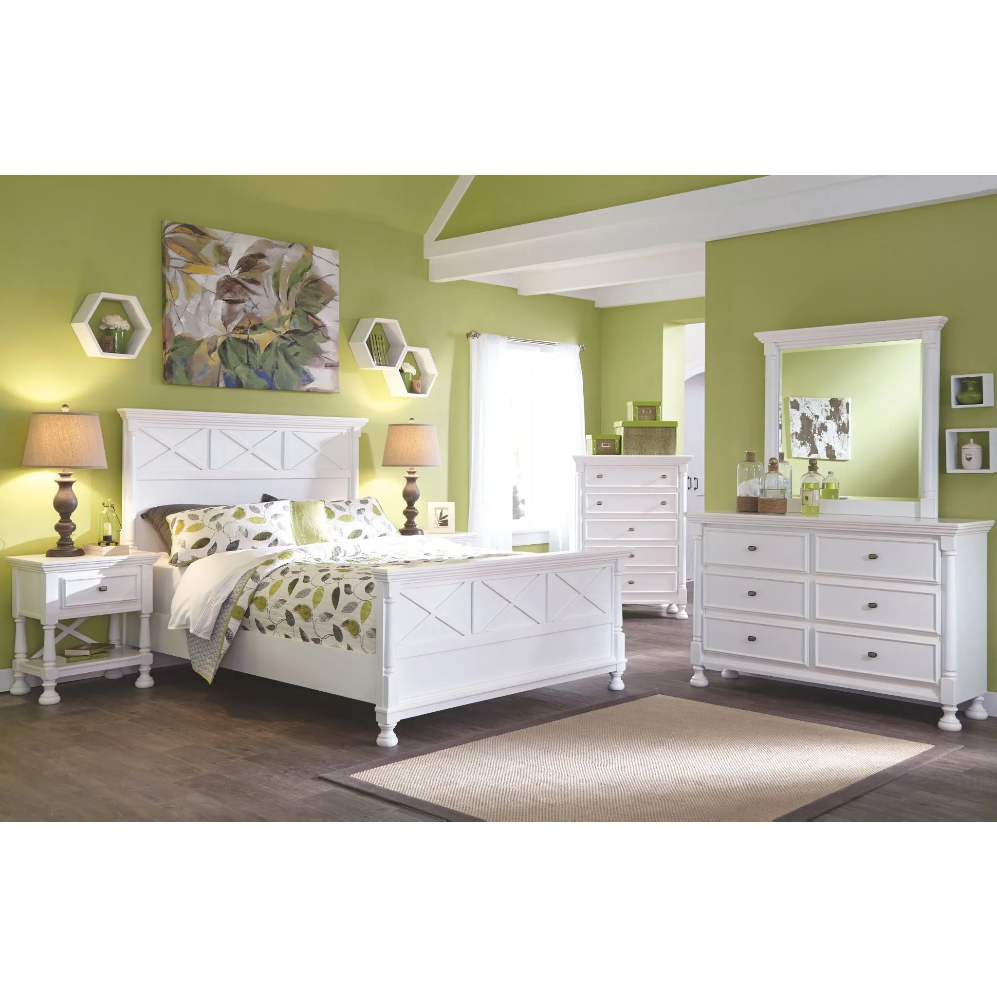 Kaslyn 5 Piece Full Bedroom