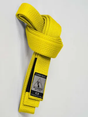 Kids FUJI x Alliance BJJ Belt Yellow