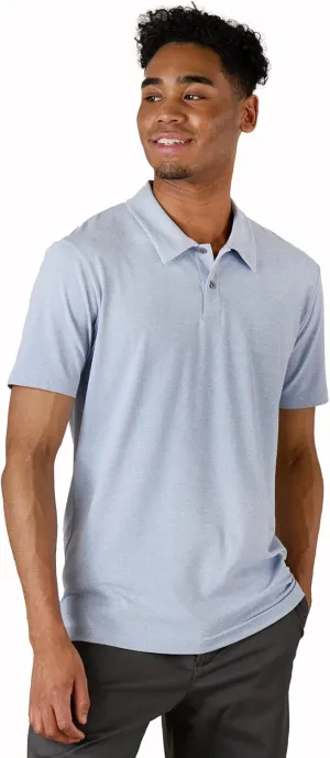 LAPASA Men's Polo Shirt Cotton Pique Classic & Active T-Shirt Short Sleeve Moisture Wicking Golf Tennis Lightweight M19/M131