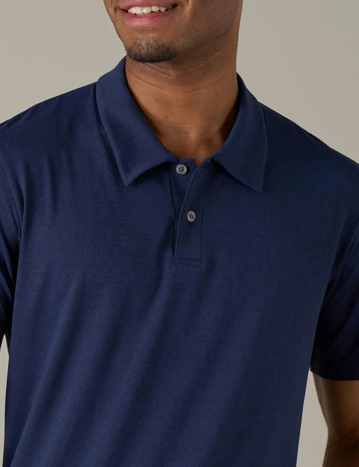 LAPASA Men's Polo Shirt Cotton Pique Classic & Active T-Shirt Short Sleeve Moisture Wicking Golf Tennis Lightweight M19/M131