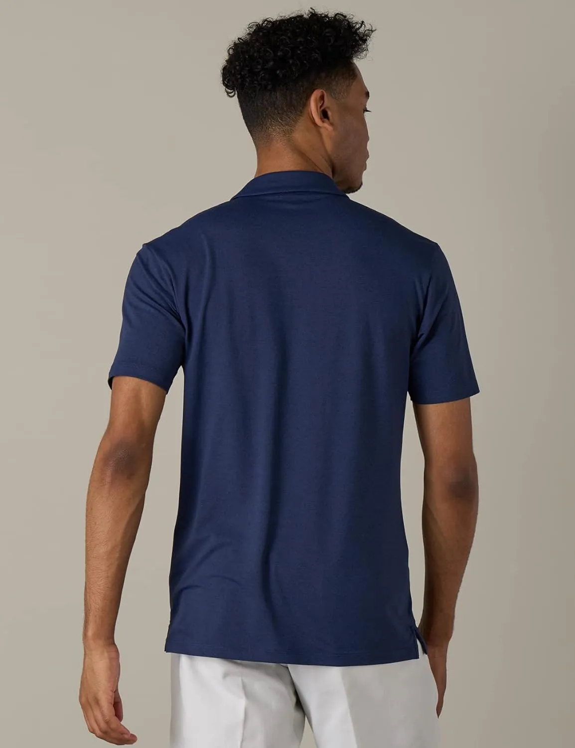 LAPASA Men's Polo Shirt Cotton Pique Classic & Active T-Shirt Short Sleeve Moisture Wicking Golf Tennis Lightweight M19/M131
