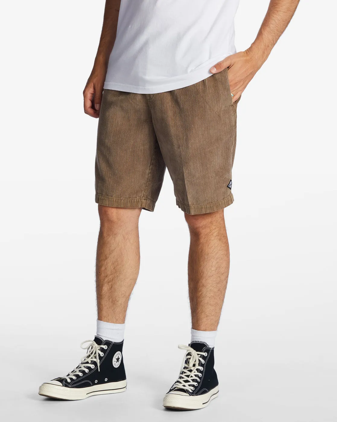 Larry Corduroy 20" Shorts - Earth