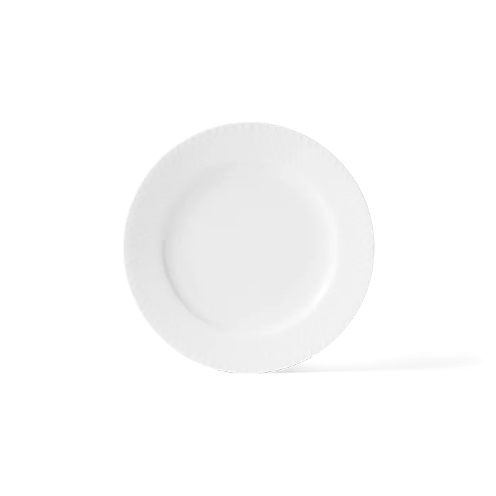 Lyngby Porcelæn Rhombe Plate White