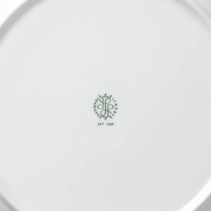 Lyngby Porcelæn Rhombe Plate White
