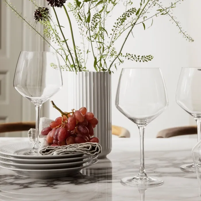 Lyngby Porcelæn Rhombe Plate White